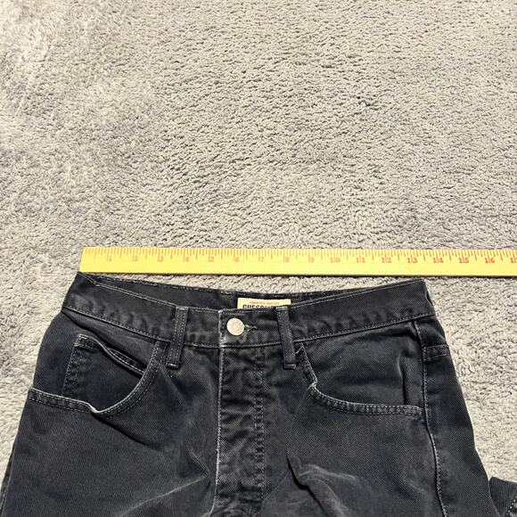 Vintage Guess Jeans Mens 29 Blue Chino Denim USA Made Pants High Rise - Picture 9 of 10